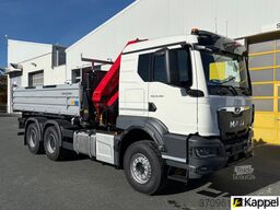 MAN TGS 33.480 6X4 BB / PALFINGER PK22 / 3SK