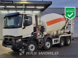 Renault C 430 8X4 8m3 Stetter mixer Steelsuspension Aut...