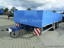 WEB-TRAILER HARTHOLZ-Tandem Baustoffanhänger