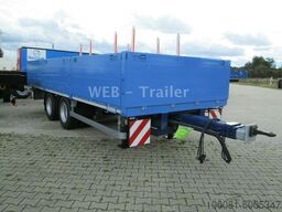 WEB-TRAILER HARTHOLZ-Tandem Baustoffanhänger