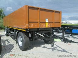 WEB-TRAILER PRASQ 18 2- Achs Baustoffanhänger