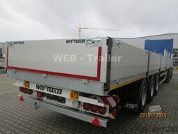 WEB-TRAILER Bordwand-Sattelauflieger Baustoff Hartholzboden