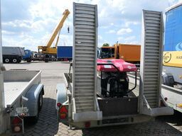 Maschinentransport, Baggertransport, Rampen