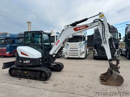 BOBCAT E60 * KLIMA * 1.700 H * 2 X LÖFFEL * 1. HAND *