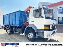 Mercedes-Benz Atego 1823 4x2 mit Kran Palfinger PK10500, Kipper