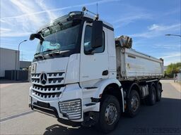 Camion-benne tricar MERCEDES-BENZ Arocs 4143 8X4/ 3S Kipper Meiller 41t RETARDER