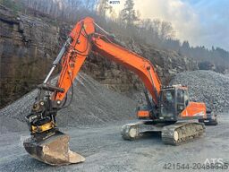 Doosan Dx300lc-5 Gravemaskin m/ rototilt og pusseskuffe