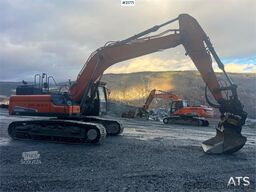 Doosan Dx300lc-5 Gravemaskin m/ rototilt og pusseskuffe