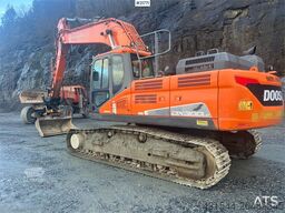 Doosan Dx300lc-5 Gravemaskin m/ rototilt og pusseskuffe