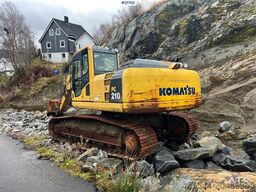 Komatsu pc210lc-8 excavator w/ tooth bucket