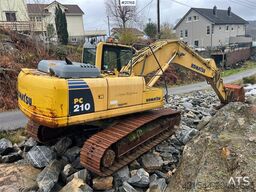 Komatsu pc210lc-8 excavator w/ tooth bucket