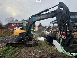 Volvo ECR58D Tracked Excavator with Tilt and Bucket