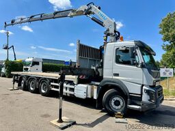 Volvo FMX 330 8x4 TRIDEM PRITSCHE + KRAN EFFER 265 / ...
