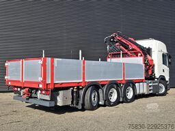 Scania G500 8x4/4 / HMF 50 tm + JIB + WINCH