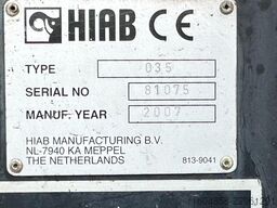 DAF FA LF45 .180 / NL TRUCK / HIAB 035 KRAAN /HANDG...