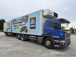 SCANIA P380   EURO 5 DAZU SCHEUWIMMER FT1119 ZENTRALACHSANHäNGER