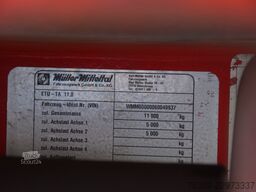Müller-Mitteltal Tandem Tieflader Rampen 10000KG TÜV   HU NEU