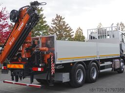 Renault C380 Comfort 6x4 / Atlas 172.3E crane