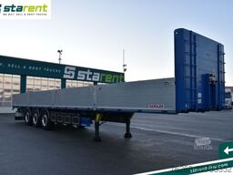 Hangler Baustofftrailer Rungentaschen 80cm Bord