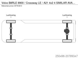 Volvo B8RLE 8900 / Crossway LE / A21 4x2 4 SIMILAR AV...