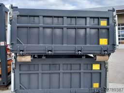 Decker Containerbau Abrollcontainer, Bayernbox, Pendelklapp