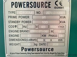 Cummins 6BT5.9-GM83 - 100 kVA Marine Generator - DPX-19751
