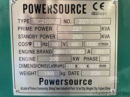 Cummins 6LTAA8.9-GM200 - 250 kVA Marine Genset - DPX-19754