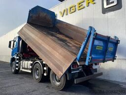 Mercedes-Benz Arocs 3342 *6x6*meegestuurd as*2zijdige kipper*...