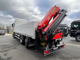 IVECO S-WAY 490/BAUSTOFF/KRAN PALFINGER ODER FASSI