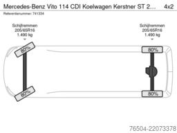 Mercedes-Benz Vito 114 CDI Koelwagen Kerstner ST 230V 0'C Euro 6
