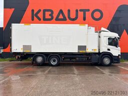 Scania P 500 6x2*4 CARRIER / BOX L=7702 mm / BDF CONTA...