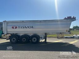  Semitrailer Tipper Steel half pipe body