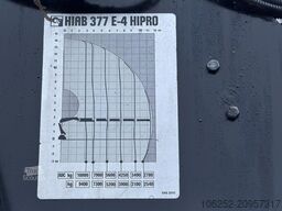 Scania R490 8x4 + CRANE HIAB 377 E-4 HIPRO + JIB 100 X...