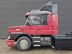 Scania T143.450 TOPLINE / TORPEDO / HAUBER / 460 cm WB
