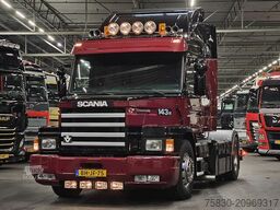 Scania T143.450 TOPLINE / TORPEDO / HAUBER / 460 cm WB