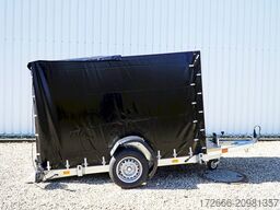 Vezeko HUSKY F 08.25 | PLANE | SCHWARZ 246X127X155CM 750KG | ABSENKER