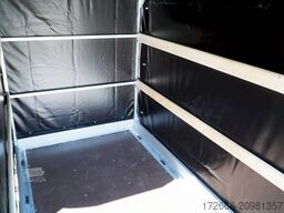 Vezeko HUSKY F 08.25 | PLANE | SCHWARZ 246X127X155CM 750KG | ABSENKER