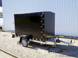 Vezeko HUSKY F 08.25 | PLANE | SCHWARZ 246X127X155CM 750KG | ABSENKER