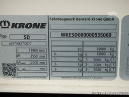 KRONE FIRANKA / STANDARD  / KOSZ NA PALETY / PLANDEKA