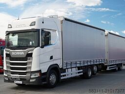 SCANIA S 450 / ZESTAW TANDEM / 120 M3 / PO KONTRAKCIE S
