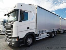 SCANIA S 450 / ZESTAW TANDEM / 120 M3 / PO KONTRAKCIE S