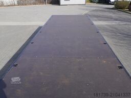 Krone Construction trailer /Flatbed 18 pallets