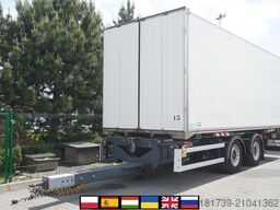 Fruehauf passthrough box trailer 18 EPAL / 2021 /