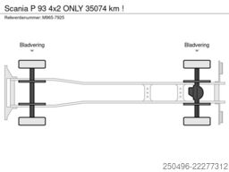 Scania P 93 4x2 ONLY 35074 km !