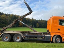 SCANIA R490 6X4 ABROLLKIPPER RETARDER BLATT LUFT E6