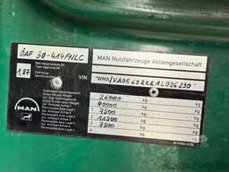 MAN ÖAF 30-414 FLNC 6X2 ABROLLK. BLATT LUFT ABS KLIM
