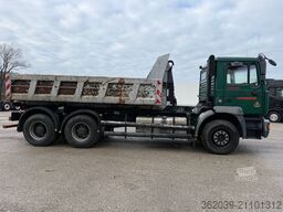 MAN ÖAF 30-414 FLNC 6X2 ABROLLK. BLATT LUFT ABS KLIM