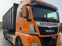 MAN TGX 26.440 6X2 Abrollkipper Blatt Luft Lift Ret.