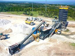 FABO mobile concrete mixing plants 120 m³/h Mobile Concrete Mixing Plant