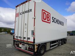  Trailer-Bygg drawbar trailer with full side openin